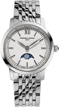 Часы Frederique Constant Slim Line Moonphase FC-206SW1S6B